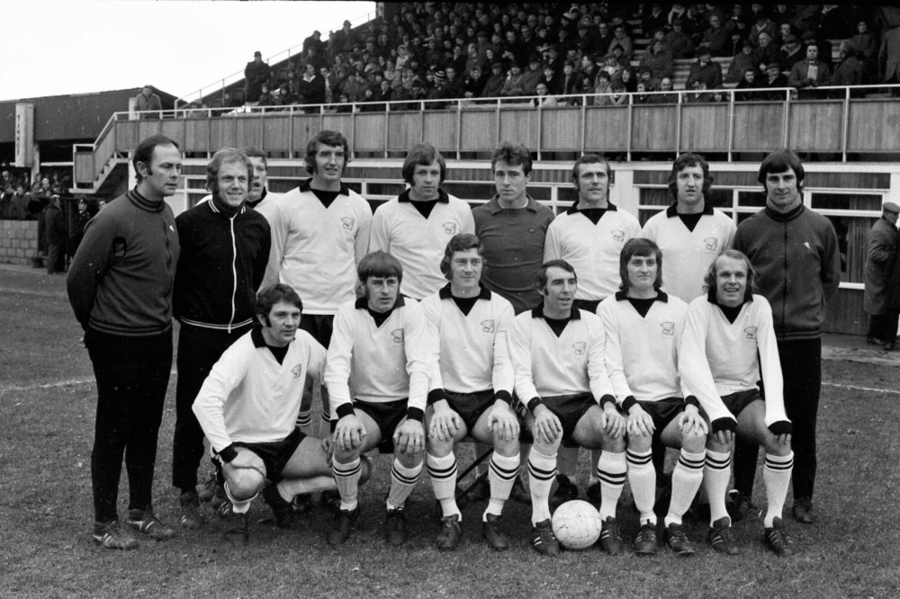 Fred Potter with Hereford team