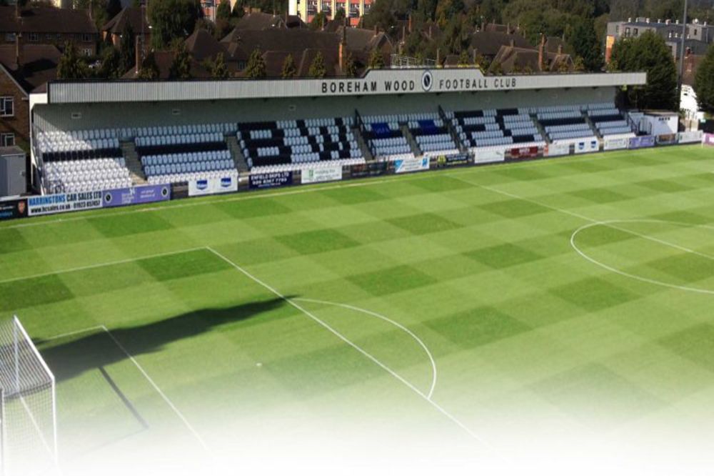 Boreham Wood`s superb Meadow Park
