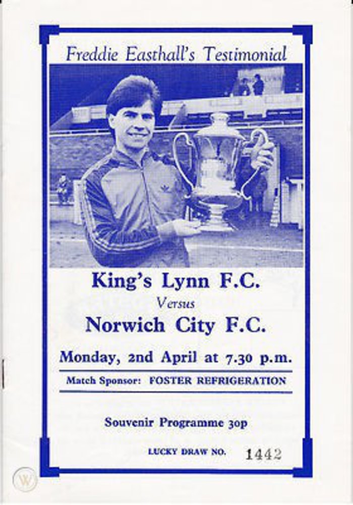 Freddie Easthall`s testimonial programme