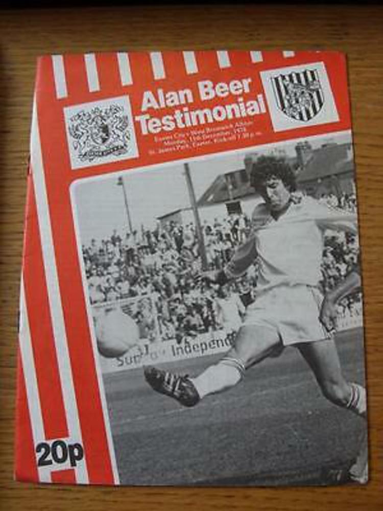 Alan Beer Testimonial programme