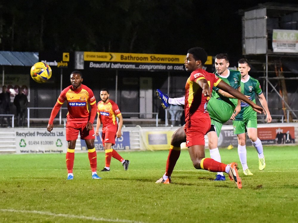 Aylesbury`s first ever meeting with FC Romania (Aylesbury United FC)