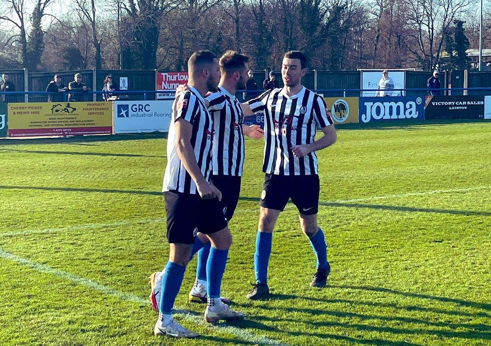 One of the Coalville goals (Louis Louham)