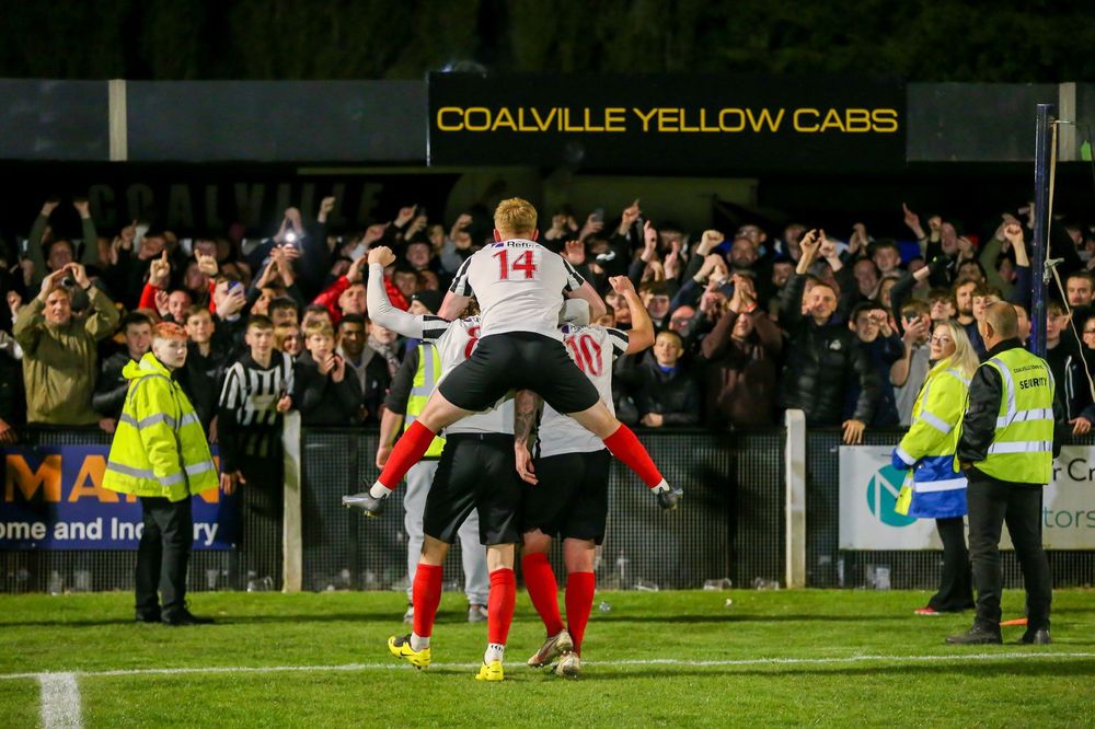 Tremendous crowd at Coalville