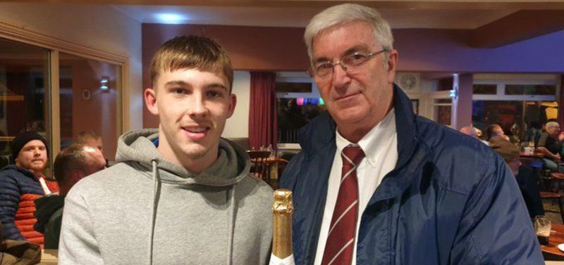 Will Harvey`s brace for Paulton earned him the man of the match award