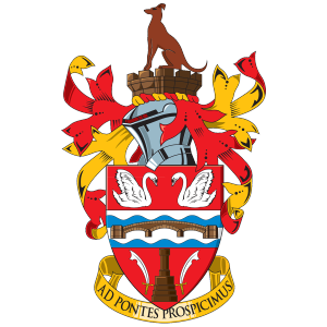 Staines Town&rsquo;s club badge