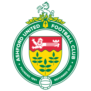 Ashford United&rsquo;s club badge