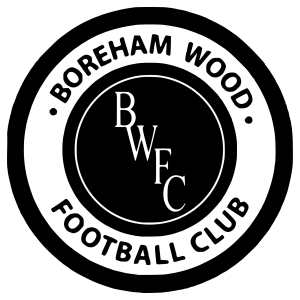 Boreham Wood&rsquo;s club badge