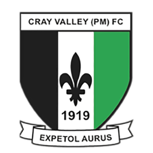 Cray Valley PM’s club badge