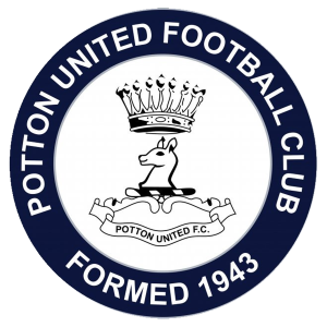 Potton United&rsquo;s club badge