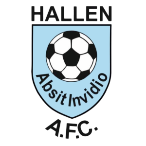 Hallen AFC&rsquo;s club badge