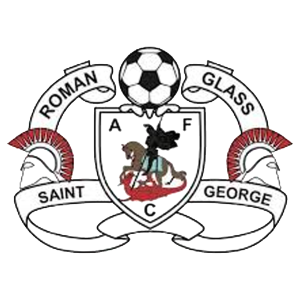 Roman Glass St George’s club badge