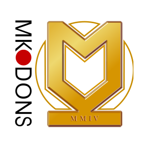 MK Dons&rsquo;s club badge
