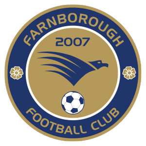 Farnborough&rsquo;s club badge