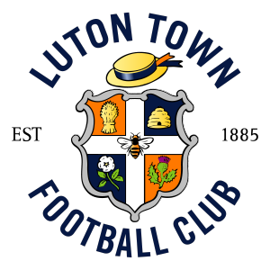 Luton Town&rsquo;s club badge